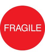 5S Marking Dots - 1-1/2" Dia, - FRAGILE - 500 / Roll