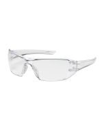 Boutton 250-46-0010 Captain Rimless Safety Glasses Clear Temple Clear Lens Anti-Reflective Anti-Scratch Coating