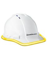 BrimGuard DripGuard ID - Cap Style Hard Hat ID Band - Yellow - 12 Pack
