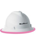 BrimGuard DripGuard ID - Full Brim Hard Hat ID Band - Pink - 12 Pack