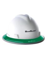 BrimGuard Hi-Viz Dual - Reflective Full Brim Hard Hat Band - Green - 12 Pack