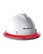 BrimGuard Hi-Viz Dual - Reflective Full Brim Hard Hat Band - Red - 12 Pack