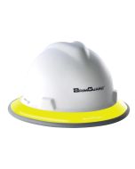 BrimGuard Hi-Viz Dual - Reflective Full Brim Hard Hat Band - Yellow - 12 Pack