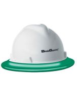BrimGuard ID - Full Brim Hard Hat Band - Green- 12 Pack