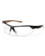 Carhartt Braswell CHB1110TR20 Bifocal Safety Glasses - Black Frame - Clear Anti-Fog Lens - 2.0+ Mag