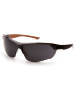 Carhartt Braswell CHB1120DT Safety Glasses - Black Frame - Gray Anti-Fog Lens