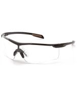 Carhartt Cayce CHB910ST Safety Glasses - Clear Anti-Fog Lens - Black Frame 