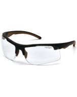 Carhartt CHB710DT Rockwood Safety Glasses - Black Frame - Clear Anti-Fog Lens
