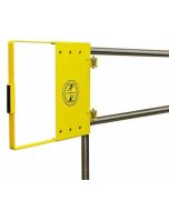 Fabenco G72-21PC Self Closing Safety Gate A36 Carbon Steel with Safety Yellow Powder Coat, Fits 18” – 24” Opening 