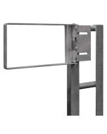 Fabenco R70-24 Standard Bolt On Industrial Safety Gate - Carbon Steel Galvanized - Fits 24-27" Opening 