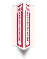 FIRE EXTINGUISHER PROJECTION SIGN - 18" X 7.5" 