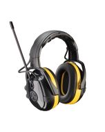 Hellberg 264-46002 React™ Electronic Ear Muff with Headband Adjustment, AM/FM Radio and Active Listening - NRR 24 - (CLOSEOUT)
