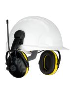 Hellberg 264-46102 React™ Cap Mounted Electronic Ear Muff with AM/FM Radio and Active Listening - NRR 23 - (CLOSEOUT)