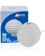 Makrite E101W Disposable Nuisance Dust Mask (NOT NIOSH APPROVED) - 50/Box