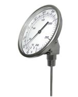 PIC Bimetal Dial Type Thermometer - 3" Dial - 12" Stem - Adjustable Angle