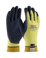 PIP 09-K1700 Seamless Knit Kevlar / Steel Glove with Latex Coated MicroFinish Grip Palm & Fingers - Dozen