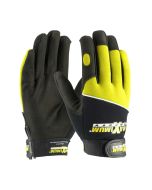 PIP 120-MX2820 Maximum Safety Professional Mechanic's Gloves - Black / Hi-Vis Yellow - Medium - (CLOSEOUT)