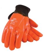 ProCoat 58-7303 Hi-Vis Insulated PVC Dipped Glove with Smooth Finish - Knitwrist - Dozen