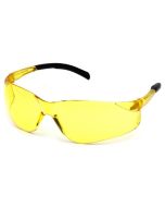 Pyramex Atoka S9130S Safety Glasses - Amber Lens - Amber Temples 