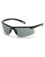 Pyramex Ever-Lite SB8620DT Safety Glasses - Black Frame - Gray H2X Anti-Fog Lens