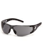 Pyramex Fyxate SB10220ST Safety Glasses - Black Frame - Gray H2X Anti-Fog Lens