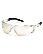  Pyramex Fyxate SB10280S Safety Glasses - Black Frame - Indoor / Outdoor Mirror Lens