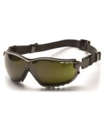 Pyramex GB1850SFT V2G Safety Goggles/Glasses - Black Frame - 5.0 IR Filter Lens 