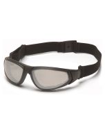 Pyramex GB4080ST XSG Safety Glasses/Goggle - Black Frame - Indoor / Outdoor Anti-Fog Lens