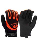 Pyramex GL105CHT Synthetic Leather Palm - Cut Level A6 Work Gloves - Pair 