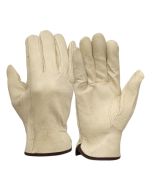 Pyramex GL4001K Select Grain Pigskin Leather Driver Gloves - Pair