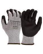 Pyramex GL405C Polyurethane ANSI A3 Cut Resistant Work Gloves - Pair 