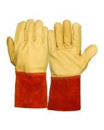 Pyramex GL6001W Grain + Split Cowhide Leather Welding Glove - Pair