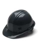 Pyramex HP14111 SL Series Hard Hat - Cap Style - Standard Shell 4 Pt Ratchet Suspension - Black