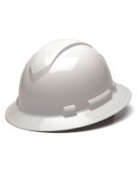Pyramex HP54110 Ridgeline Hard Hat - Full Brim - 4Pt Ratchet Suspension - White