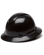 Pyramex HP54111V Ridgeline Vented Hard Hat - Full Brim - 4Pt Ratchet Suspension - Black