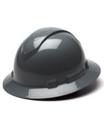 Pyramex HP54113 Ridgeline Hard Hat - Full Brim - 4Pt Ratchet Suspension - Slate Gray