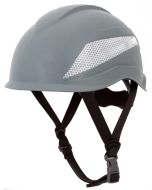 Pyramex HP76113 Ridgeline XR7 Type I Safety Helmet - 6 Pt. Ratchet - Integrated Chin Strap - Slate Gray