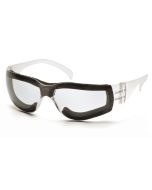 Pyramex Intruder S4110STFP Safety Glasses - Full Foam Padding - Clear Anti-Fog Lens