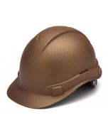 Pyramex Ridgeline HP44118 Copper Graphite Pattern Hard Hat - Cap Style - 4 Pt Ratchet Suspension