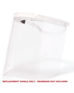 Pyramex S1000R Replacement Face Shields - Non ANSI - (Headgear Not Included) - 20 Pk 