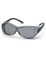 Pyramex S3520SJ OTS Safety Glasses - Black Temples - Gray Lens