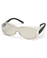 Pyramex S3580SJ OTS Safety Glasses - Black Temples - Indoor / Outdoor Lens