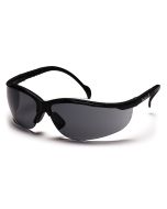 Pyramex SB1820S Venture II Safety Glasses - Black Frame - Gray Lens