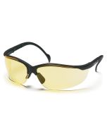 Pyramex SB1830S Venture II Safety Glasses - Black Frame - Amber Lens