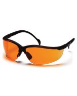 Pyramex SB1840S Venture II Safety Glasses - Black Frame - Orange Lens
