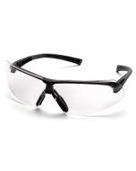 Pyramex SB4910S Onix Safety Glasses - Black Frame - Clear Lens - (CLOSEOUT)