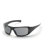 Pyramex SB5620DT Goliath Safety Glasses - Black Frame - Gray Anti-Fog Lens