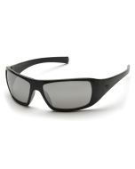 Pyramex SB5670D Goliath Safety Glasses - Black Frame - Silver Mirror Lens