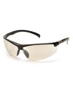 Pyramex SB6680D Forum Safety Glasses - Black Frame - Indoor/Outdoor Mirror Lens - (CLOSEOUT)
