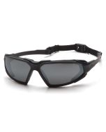 Pyramex SBB5020DT Highlander Safety Glasses - Black Frame - Gray Anti-Fog Lens